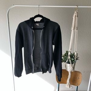 American Apparel zip up hoodie